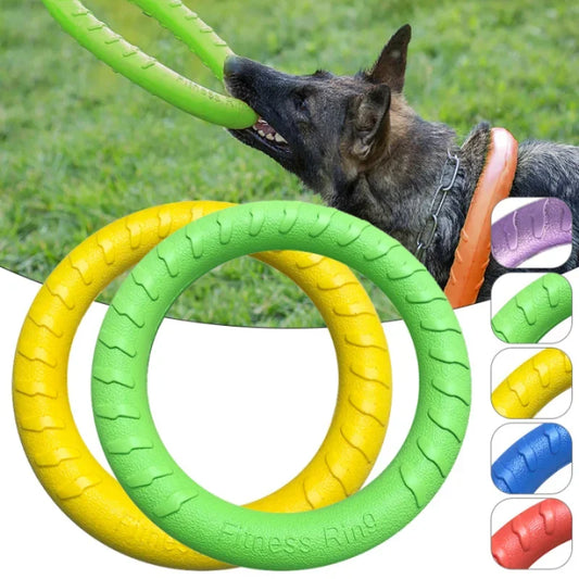 Dog Toys Pet Flying Discs EVA Dog Training Ring Puller Resistant Toys for Dog Floating Puppy Bite Ring Toy Interactive Pet Items